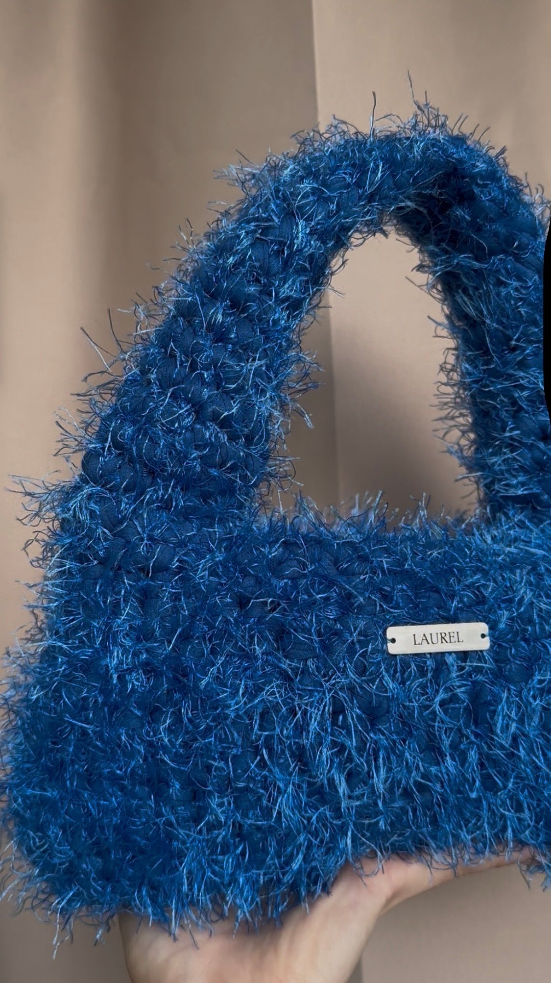 The cloud donut bag - Blue